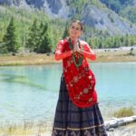 Swastima Khadka Instagram - Manang, you got my whole heart. Will come back soon. ❤️ At the launch of @manangwinery 🙏 Thank you @dipti_gurung_ for the lovely gurung Attire. 😘 #manang #gurungattire
