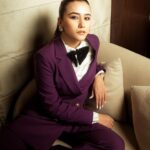 Swastima Khadka Instagram - Event ready 💜 Team: @marcos_blenden @kasa.kasastyle @hairartist.durga @aloftkathmandu