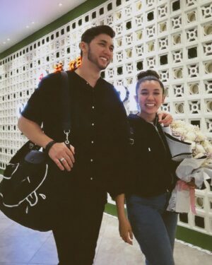 Sweet Qismina Instagram - Welcome home cinta ❤️🤲🏻