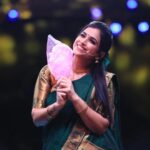 Swetha Changappa Instagram - Cotton candy 🍭 and Me😍 How many of u here in my Instagram family, loves COTTON CANDY??? 😍 Tel me If I was given a chance to be a child again I would give up everything for that. Being a child is the most beautiful part of life.❤️🧿 My next look for chota champion ಜಾತ್ರೆ episode 😊 Make up:- @keerthiram28 Hair:- @rashmitha_glamourholic Outfit & jewellery@rktopknotchstudio Assistant:- @vinod_b_890 Photography:- @b_h_a_r_a_t_h_photogra