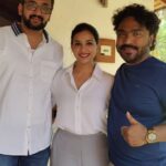 Swetha Changappa Instagram - Happiest Birthday Arjunnnnn @arjun_janya_musician🧿 . I wish u a great health and loads of happiness for a lifetime🧿 ... FRIENDS may come and go, but REAL ONES never leave. Thank you for your UNWAVERING FRIENDSHIP🧿❤️. Happy birthday to the kindest HUMAN BEING I have ever met. 🧿
