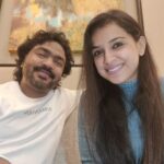 Swetha Changappa Instagram - Happiest Birthday Arjunnnnn @arjun_janya_musician🧿 . I wish u a great health and loads of happiness for a lifetime🧿 ... FRIENDS may come and go, but REAL ONES never leave. Thank you for your UNWAVERING FRIENDSHIP🧿❤️. Happy birthday to the kindest HUMAN BEING I have ever met. 🧿