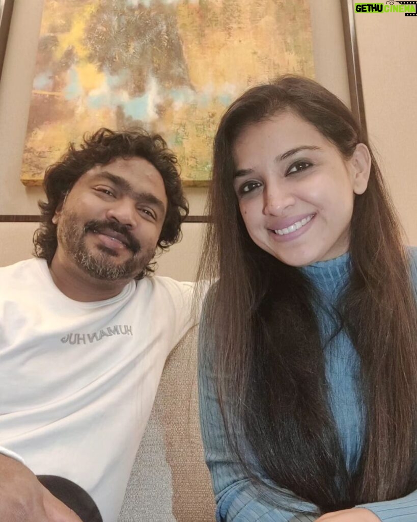 Swetha Changappa Instagram - Happiest Birthday Arjunnnnn @arjun_janya_musician🧿 . I wish u a great health and loads of happiness for a lifetime🧿 ... FRIENDS may come and go, but REAL ONES never leave. Thank you for your UNWAVERING FRIENDSHIP🧿❤️. Happy birthday to the kindest HUMAN BEING I have ever met. 🧿