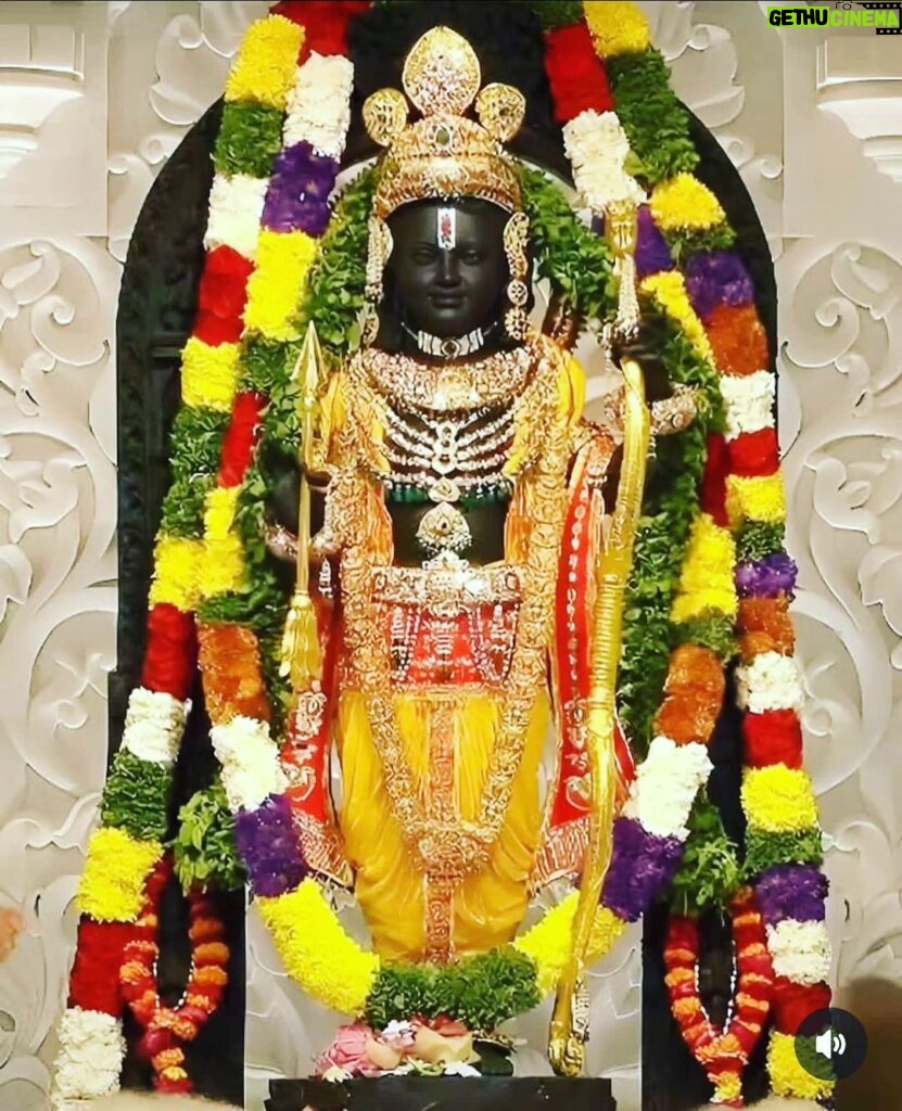 Swetha Changappa Instagram - ಜೈ ಶ್ರೀ ರಾಮ್ 🙏🏻🙏🏻🙏🏻 ನಮ್ಮ ಶ್ರೀ ರಾಮ🙏🏻🙏🏻🙏🏻