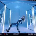 Sydney Sweeney Instagram - A little bts of my Prisma Glass campaign ✨ embodying the multi dimensional lip gloss and it’s stained glass finish. Credits: @damon_baker #Armanibeauty #ArmaniPrismaGlass #GlassLips #Lipgloss
