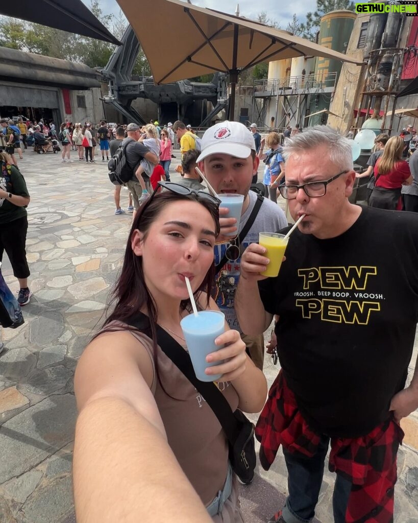 T.J. McGibbon Instagram - Let's pretend I am back in Galaxy's Edge and not just laying in bed right now 🥲. May the 4th be with you ✨🤍