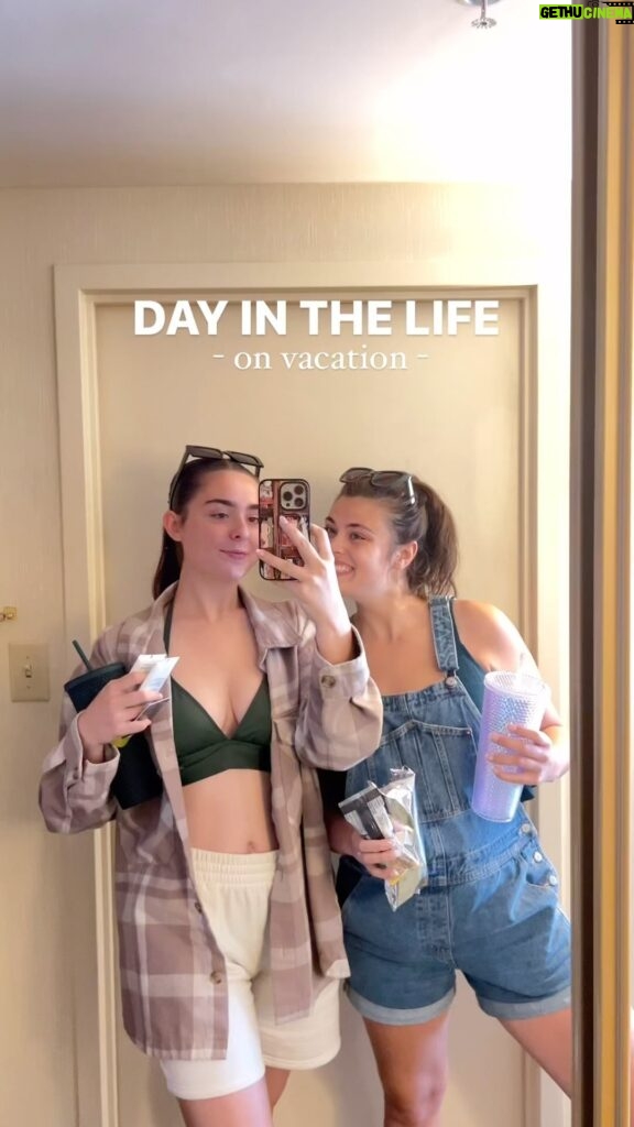 T.J. McGibbon Instagram - girls trip 🫶🏻 #vacationvlog #marriotbonvoy #marriothotel #aerie #dailyvlog #dayinmylife
