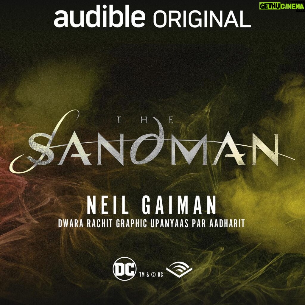 Tabu Instagram - Join me as I guide you into The Dreaming, along with a powerhouse ensemble cast in The Audible Original The Sandman, in Hindi. Brought to audio by @neilhimself and @dccomics. Adapted and directed by #DirkMaggs. Releasing soon. @itsvijayvarma @bajpayee.manoj @gouravadarsh @kubbrasait @neerajkabi @sushantdivgikr @tillotamashome #SandmanxAudible @audible_in
