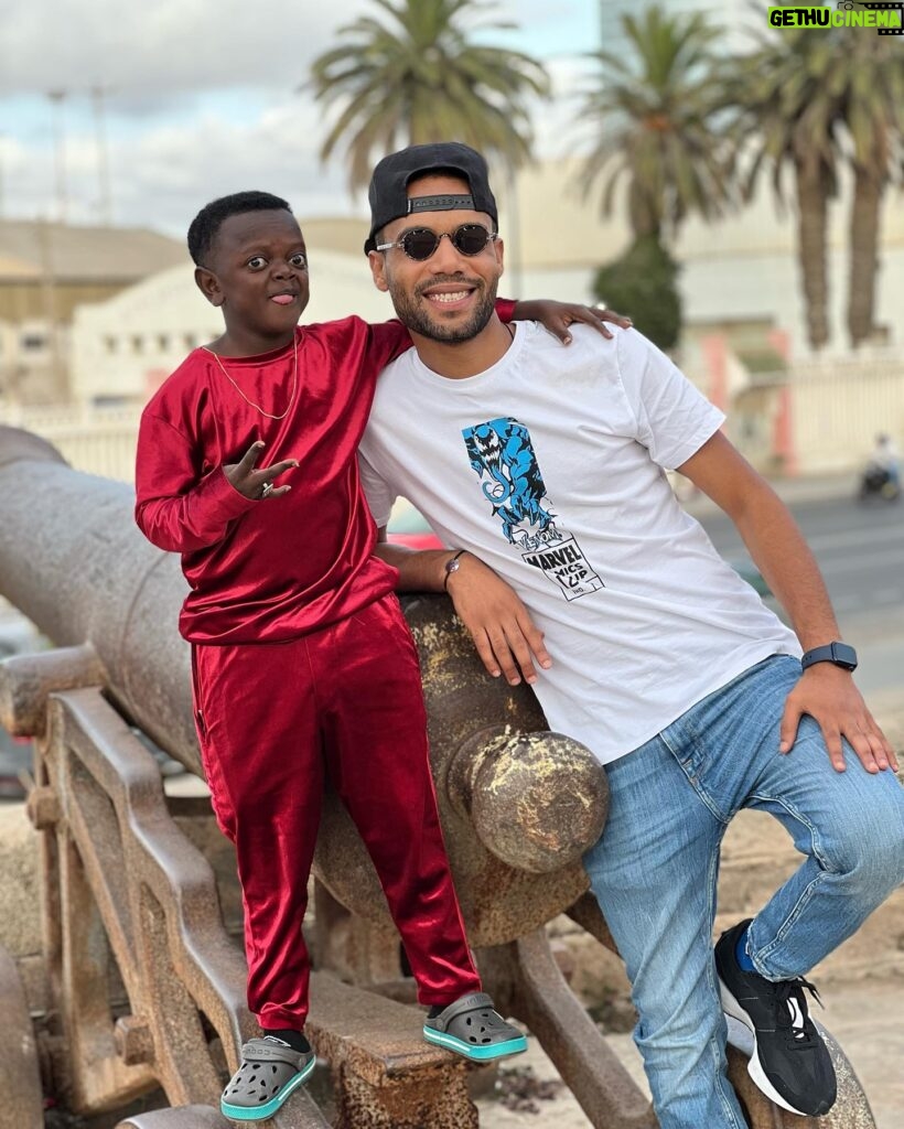 Taliss Instagram - مع ولدي الله يرضي عليه ا😂❤️ا @grand_m_officiel_