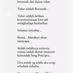 Tamara Bleszynski Instagram - Malam perlu untuk istirahat, malam perlu agar kita melepaskan semua dan berserah diri dalam tidur. Tidur adalah Berserah… Tidur adalah latihan kesementaraan kita utk menghadapi keabadian. Selamat istirahat… Besok…Matahari akan menyapa. Itulah indahnya semesta, semua sudah diatur menurut kehendak Sang Pencipta. Doa indah yg selalu aku ucap sebelum tidurku.. Dengan namaMu ya Allah, aku hidup dan aku mati. ♥️, Tamara Bleszynski 19.1.2024 Jumpa lagi kita besok yah… Semoga ♥️♥️♥️