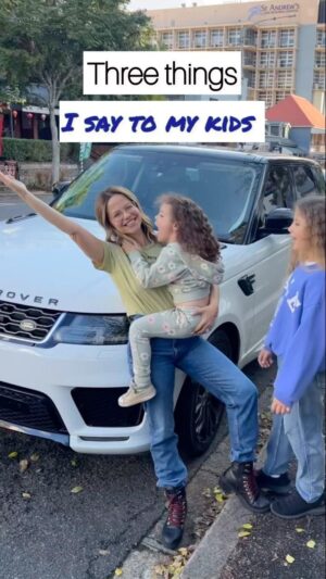 Tammin Sursok Instagram - Gotta motivate them somehow 🤣🫠 #funnyparents #funny #parenting #mom IB @therealjohannariehm