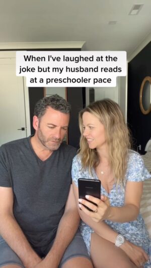 Tammin Sursok Instagram - I'm already on to the third joke 🤣🥺 Anyone else have a relationship like this?!👇👇👇 #relationshipgoals #funnyvideos #marriage