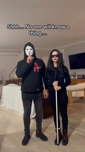 Tammin Sursok Instagram - Got a secret on Halloween? Shhhhh…. No one will know a thing 😎 #halloween #prettylittleliars #pll