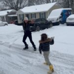Tammin Sursok Instagram - January things! What’s the temperature where you are?! Are you freezing or boiling?! And before you @ me 😂 we are snowed in bc the roads are pure ice with no way to get out unless we drive on it! In other news- Phoenix is obsessed with NFL. She’s like a 56 year old man who has been a super fan their whole lives 😂 If anyone knows @patrickmahomes DM me 🙏🏻Her dream is to play professional football. 🏈 Lennon on the other hand is obsessed with math (as you can tell) and has a birthday tomorrow. I can’t believe she’ll be 5! I’m newly obsessed with cooking and reading thrillers before bed (not the best idea 😂) I have some major announcements this year and am excited for all 2024 has to offer. Tell me what’s going on in your life? And what is the temperature 😂 #snow #snowstorm #nashville