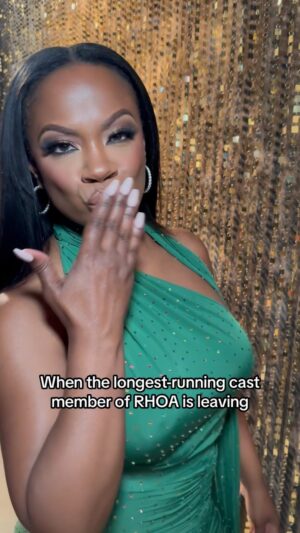 Tamron Hall Instagram - We hate to see her leave, but we loveeee to watch her go ✨💋. @kandi stops by the Tam Fam to talk about leaving #RHOA after 14 seasons.