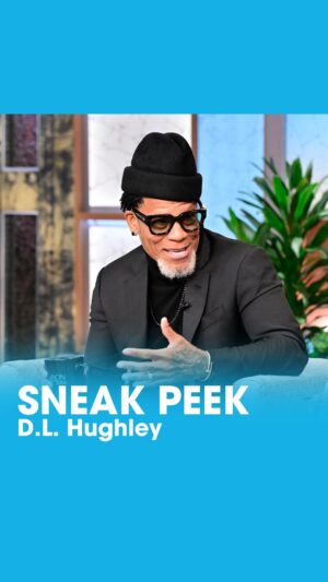 Tamron Hall Instagram - SNEAK PEEK… Don’t miss tomorrow’s show with @realdlhughley. He reflects on how becoming a grandfather changed his life! TUNE IN. 📺✨