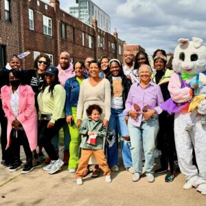 Tamron Hall Instagram - The legendary North Philly Easter egg hunt has a new member  Blessed to spend this day with my Philadelphia folks  We have counted down all year to this Moses Moment: Happy Easter