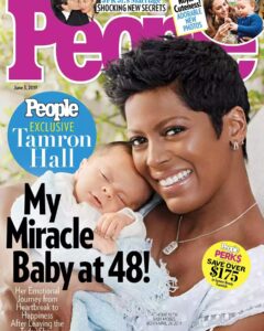 Tamron Hall Instagram - Happy 50th Anniversary @People Magazine. It was an honor to share my “Son-shine” on your cover 5 years ago, a beautiful memory💜 #People