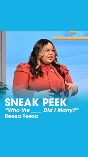 Tamron Hall Instagram - SNEAK PEEK... On MARCH 4TH we’re sitting down with “Who the ___ Did I Marry?” series creator, Reesa Teesa. She speaks on navigating the new found fame and negative comments she’s been receiving. Don’t miss the full conversation MONDAY.