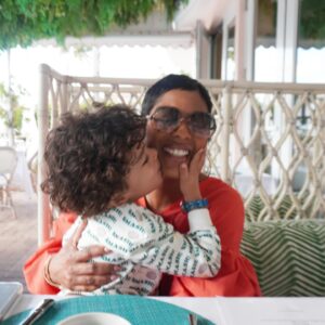 Tamron Hall Instagram - How did it go so fast??!? Countdown to birthday number 5. At least he still lets me cuddle, for now. Spring Break fun☀️
