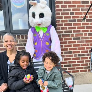 Tamron Hall Instagram - The legendary North Philly Easter egg hunt has a new member  Blessed to spend this day with my Philadelphia folks  We have counted down all year to this Moses Moment: Happy Easter