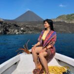 Tanishaa Mukerji Instagram - The magnificence Joy and Power of diving around an active volcano, our very own barren island is something else! 🌋🧡 most untouched and magnificent coral! #nofilter #andamanisland #barrenisland #volcano #india #travel #scubadiving #scubalove