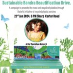 Tanishaa Mukerji Instagram - Joining forces with @bhamlafoundatio @Asifbhamlaa @BisleriZone for a transformative initiative that finds solutions to end plastic pollution while bringing greater convenience to our lives. See you all on 23rd Jan 2024, 6PM carter road amphitheatre. #bhamlafoundation