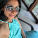 Tanishaa Mukerji Instagram - Just a vibe! 🐬 #trending #blue #aqua #ocean #vibes #andamanislands