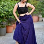 Tanishaa Mukerji Instagram - The Royal Princess and her love for amethyst🔮🔮🔮🔮 In frames - @tanishaamukerji Stylist - @styledbyparikshaat Outfit - @mirpurimaheka Photographer - @araalexanderofficial Shoes - @veruschkabypayalkothari Jewellery - @gehnajewellers1 #TanishaMukerji #Bollywood #StyleFile #Diva #Fashion #PrincessVibe #Amethyst #Purple #Fashionista #AwardNight #IndianCouture #BollywoodStyle #FashionPhotography #Mumbai #India #StyleInspiration