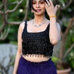 Tanishaa Mukerji Instagram - The Royal Princess and her love for amethyst🔮🔮🔮🔮 In frames - @tanishaamukerji Stylist - @styledbyparikshaat Outfit - @mirpurimaheka Photographer - @araalexanderofficial Shoes - @veruschkabypayalkothari Jewellery - @gehnajewellers1 #TanishaMukerji #Bollywood #StyleFile #Diva #Fashion #PrincessVibe #Amethyst #Purple #Fashionista #AwardNight #IndianCouture #BollywoodStyle #FashionPhotography #Mumbai #India #StyleInspiration