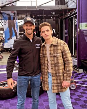 Tanner Buchanan Instagram - One of the best weekends of my entire life! Thank you @indycar for bringing me out and getting to experience first hand what it’s like to be in an Indy car with non other than legend @andrettimario and also getting to meet and talk with a couple of my favorite drivers @grosjeanromain and @12willpower