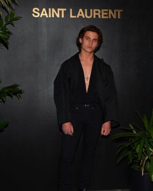 Tanner Buchanan Instagram - Thank you @ysl for such a wonderful weekend.  @emmanueltomasini  @anthonyvaccarello