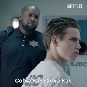Tanner Buchanan Instagram - Two posts in one day!! Who am I? But I’m so happy to announce Season 3 of Cobra Kai is coming January 8th, 2021 and we are OFFICIALLY picked up for Season 4! Let’s GO!!!!!!