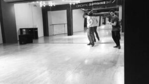 Tanner Buchanan Instagram - Lazy tapping. @christrousdaleofficial @lizzebroadway