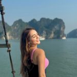 Tanya Sharma Instagram - Enroute heavens cave ✨💕 . . { vietnam , travel , caves , explore , resort wear } #vietnam #travelgram #traveladdict #instafashion #love #grateful #tanyasharma