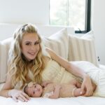 Tara Lipinski Instagram - Ooohhh my goodness. We got some pics back from Georgie’s newborn shoot. 💕 How many pics of Gigi is too much? Sorry in advance! Thank you @jennyquicksall for the most magical memories. #ivf #infertiltityawareness #surrogacy #newbornphotography #newbornphotographer #newbornphotoshoot