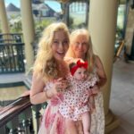Tara Lipinski Instagram - And for the big post of the day! 3 generations. Happy Mother’s Day Mama! I’m so grateful that you are my mom. You sacrificed so much in your life as a mom and continue to do which is never lost on me. Most importantly, I am grateful that you taught me so many lessons without even knowing it that now guide me on my own motherhood journey. As your daughter my greatest wish is happiness and peace for you. You deserve it. Oh and to always know how much I love you. And thank you for being the best nana for my Georgie girl. Grandmothering looks good on you ❤️