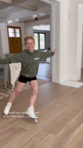 Tara Lipinski Instagram - Ahh this is too fun!!! 🛼 @michellewkwan inspired me to get some! Now I can skate anywhere. Took a spin in my kitchen for the first time in some inline skates from @jackson.ultima Figure skating boot and super comfy- thank you Jackson- these are 🔥 It’s so hard with Georgie to get to the ice these days so I will take whatever I can get! I didn’t take them off for two hours! It made me realize how happy I am in skates, it’s home and I love that feeling of flying around. I miss my ice but this is pretty darn fun. Now I just have to get the hang of it, by the end of my session today I started to feel it but definitely a bit different than ice skates. Michelle says I will figure it out…we shall see lol. 😂 Ps I kinda like skating through the house in them. What if I wore them all the time?! Chores would get done quicker. @toddkap is questioning his life choices right now 😂 #figureskating #rollerskating #inlineskating #inlineskater #figureskaterproblems #figureskater