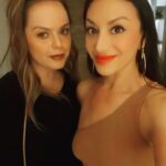 Taryn Manning Instagram - Fun dinner with the beautiful @robyn.newmark #girlsnightout 🥗🍝
