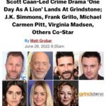 Taryn Manning Instagram - Excited to share the screen with my friend and co-star of #hawaiifiveo #scottcaan in this amazing script he wrote. Starring some incredible actors! Thank you @deadline 🎬 Tulsa, Oklahoma