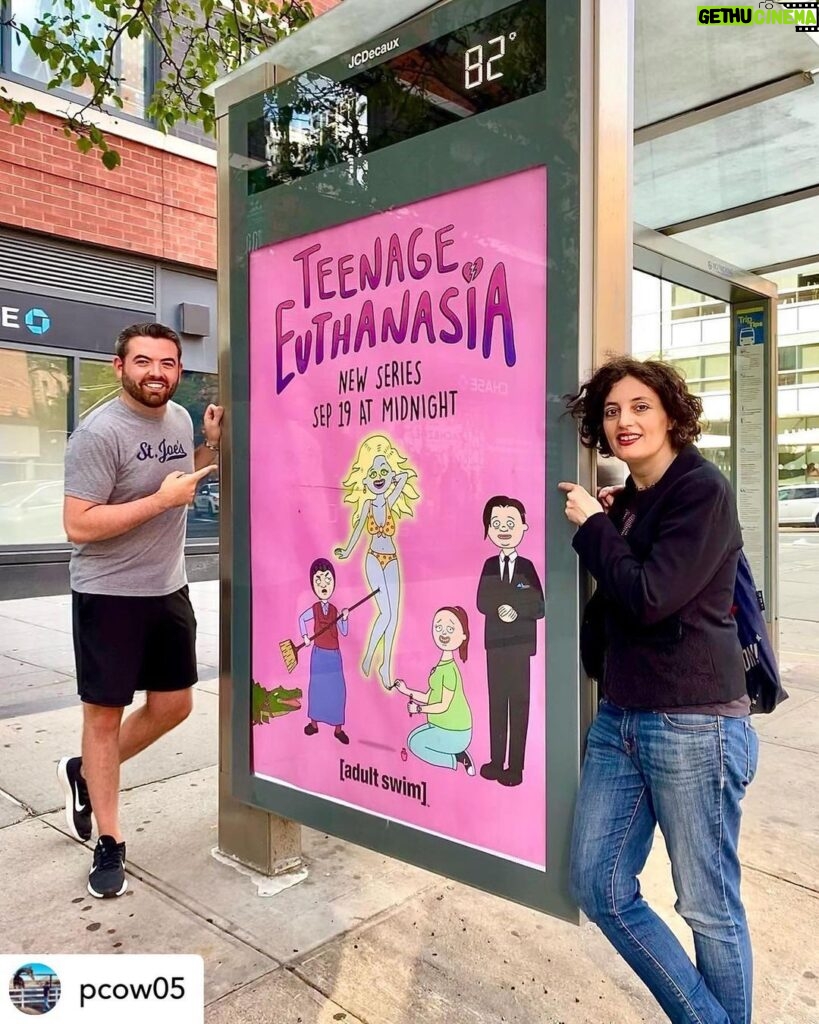 Taryn Manning Instagram - Check out our new show @teenageeuthanasia midnight! On @adultswim 💖🤩😂 TWO episodes back to back 😳 woo hoo!