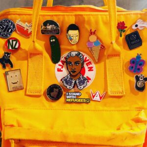 Tati Gabrielle Instagram - Look Ma, I’m a pin! Shouts out and a huge thank you to @badmouthedbruja for this! I have been collecting pins for some time now so I was beyond stoked to see and receive one of Prudence! Truly felt like a little kid when I opened that box wish I took a video of my reaction lol much love to you girl!! #CovenQueen #HWIC