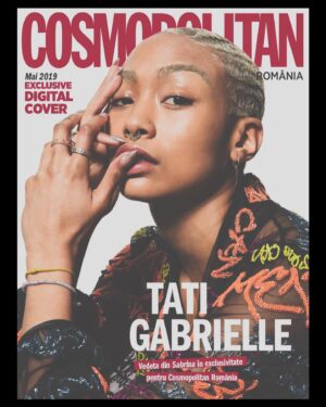Tati Gabrielle Instagram - No words. Just gratitude 🙏🏽 thank you @cosmopolitanromania !! THIS. IS. WICKED.