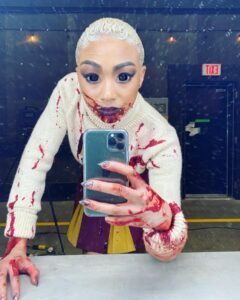 Tati Gabrielle Instagram - I deadass scared myself 😂