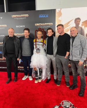 Tati Gabrielle Instagram - Little photo dump from the awesome day I had yesterday.

Thank you @prabalgurung for popping my NYFW cherry, couldn’t have asked for a better introduction. It was a beautiful show.

& My heart is still singing from the sweet reunion we had at the #Uncharted fan screening! Thank you so much to those of you who attended, I hope you all had an amazing experience. Apologies for my terrible nervous speech 😅

Thank you to my incredible glam team for being friggin rockstars yesterday and sending your baby off to prom 😂
@jeanalina @laurelcharleston @ivainsane