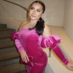 Tati McQuay Instagram - Obsessed with this look from the other night 🩷 @prettylittlething #PLTpartner Dress - sku code (CNG8123)