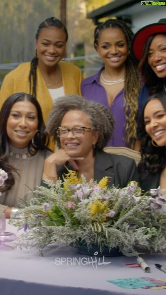 Tatyana Ali Instagram - This ain’t your average dinner party! ⁠ ⁠ This week’s #RecipeForChange gets REAL about revolutionizing Black maternal care. Host @tatyanaali joins Chef @nyeshajoyce for a powerful conversation with @lizzymathis , @melaniefiona , @kylapratt & @kimberlydurdin .⁠ ⁠ We’re diving deep into the challenges Black moms face in healthcare & demanding change. ⁠ ⁠ This episode is more than a meal - it’s a celebration of Black women’s strength & a call to action. Join us for an empowering conversation you WON’T want to miss! #BlackMaternalHealth #Empowerment #tunein