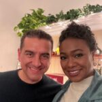 Tatyana Ali Instagram - Tonight at 8/7c you’ll see our heartwarming @campbells commercial on @lifetimetv! Join me, @buddyvalastro, @aidan_cazeau, and @zion_ip to discover the joy that can be found through cooking in Spoonful of Joy!