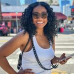 Tatyana Ali Instagram - Kept losing my phone, so here I am out in these LA streets with my old lady phone chain smh lol