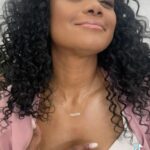 Tatyana Ali Instagram - Shoutout to all the mamas making it happen every single day! Thank you @pamazonwarrior for providing the @shoplolaade jewelry for our Baby Yams shoot. I absolutely love this diamond necklace 😍💎